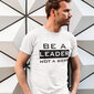 Marškinėliai "Be a leader" kaina ir informacija | Originalūs marškinėliai | pigu.lt
