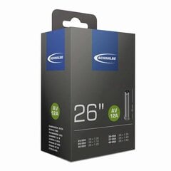 Dviračio kamera Schwalbe AV12A, 26" цена и информация | Покрышки, шины для велосипеда | pigu.lt