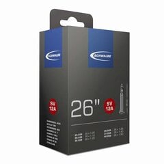 Dviračio kamera Schwalbe SV12A, 26" цена и информация | Покрышки, шины для велосипеда | pigu.lt