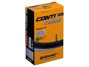 Dviračio kamera Continental Compact Tube 16 Valve Auto 32/47-305/349 цена и информация | Покрышки, шины для велосипеда | pigu.lt