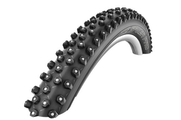 Padanga Schwalbe Ice Spiker Pro HS 379, 57-622, juoda kaina ir informacija | Dviračių kameros ir padangos | pigu.lt