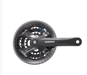 Shimano 8-speed Black FC-M361 42/32/22T цена и информация | Другие запчасти для велосипеда | pigu.lt