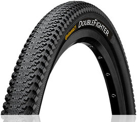 Покрышка для улицы CONTINENTAL MTB Double Fighter III 50-622/ 29x2 Blk/Blk Wire цена и информация | Покрышки, шины для велосипеда | pigu.lt