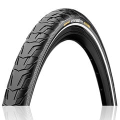 Pokryska dla naruznogo primenenia CONTINENTAL Contact Plus Tire 28x1,75 Black Refl цена и информация | Покрышки, шины для велосипеда | pigu.lt