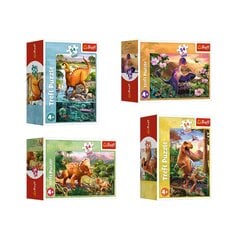 Mini dėlionė „Dinozaurai“ Trefl, 54 d. kaina ir informacija | Dėlionės (puzzle) | pigu.lt