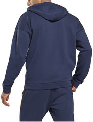 Džemperis vyrams Reebok Te Piping Hoodie Blue GT5780, mėlynas kaina ir informacija | Džemperiai vyrams | pigu.lt