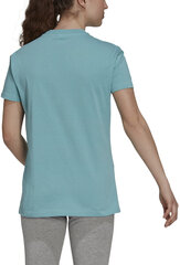 Marškinėliai moterims Adidas W Vrtcl Zbr G Tee Blue GS4155, mėlyni kaina ir informacija | Marškinėliai moterims | pigu.lt