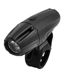 Priekinis dviračio žibintas Azimut Power XP-G 500lm USB, juodas kaina ir informacija | Žibintai ir atšvaitai dviračiams | pigu.lt