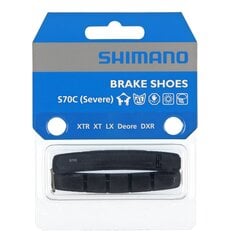 Stabdžių kaladėlių įdėklai Shimano S70C kaina ir informacija | Kitos dviračių dalys | pigu.lt