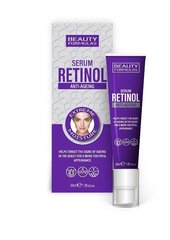 Drėkinamasis veido serumas Beauty Formulas Retinol Anti-Aging, 30 ml kaina ir informacija | Veido aliejai, serumai | pigu.lt