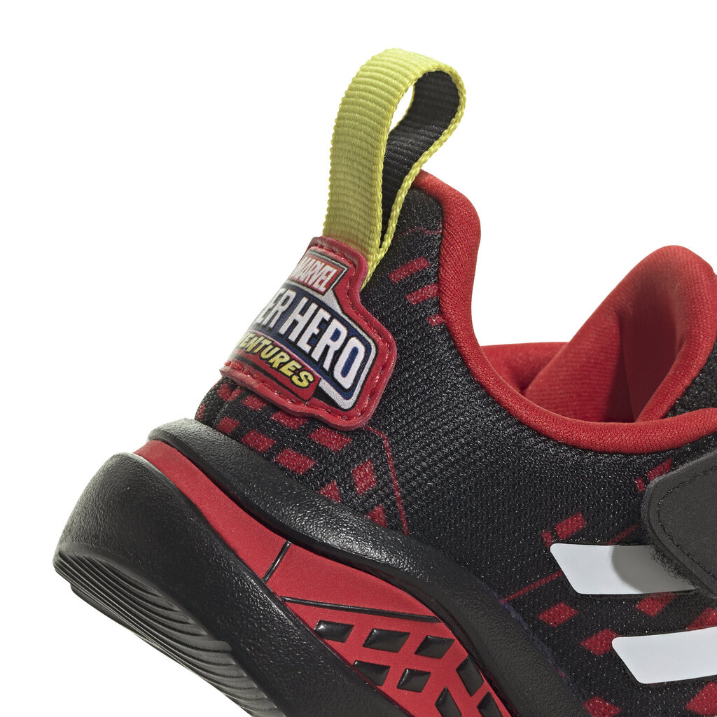 Sportiniai bateliai vaikams Adidas FortaRun Superhero Red Black H68114, juodi kaina ir informacija | Sportiniai batai vaikams | pigu.lt