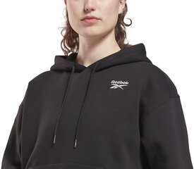 Džemperis moterims Reebok Ri Fleece Hoody Black GS9372, juodas kaina ir informacija | Džemperiai moterims | pigu.lt
