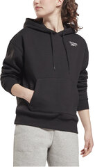 Reebok Джемпер Ri Fleece Hoody Black GS9372/S цена и информация | Женские толстовки | pigu.lt