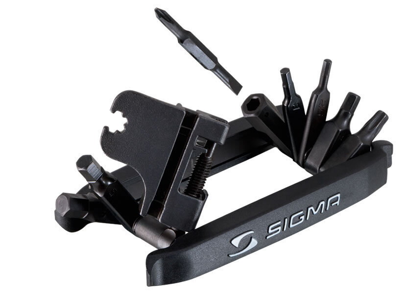 Sulankstomas raktų komplektas Sigma Pocket Tool Medium kaina ir informacija | Įrankiai, priežiūros priemonės dviračiams | pigu.lt