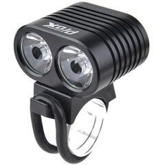 Priekinis dviračio žibintas ProX Libra 2x Power Cree, juodas цена и информация | Велосипедные фонари, отражатели | pigu.lt