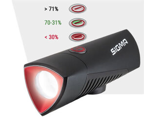 Передняя лампа Sigma Buster 700  цена и информация | SIGMA Спорт, досуг, туризм | pigu.lt