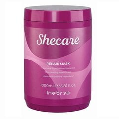 Маска для поврежденных волос Inebrya Shecare Repair, 1000 мл цена и информация | Средства для укрепления волос | pigu.lt