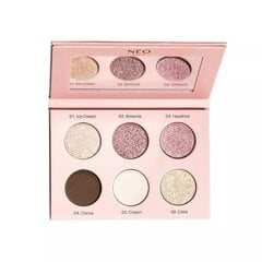 Akių šešėlių paletė Neo Make up Eyeshadow Palette Nude, 9g kaina ir informacija | Akių šešėliai, pieštukai, blakstienų tušai, serumai | pigu.lt