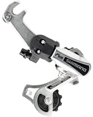 Galinis pavarų perjungėjas Shimano Tourney RD-TY21B Adapter 6-speed kaina ir informacija | Kitos dviračių dalys | pigu.lt