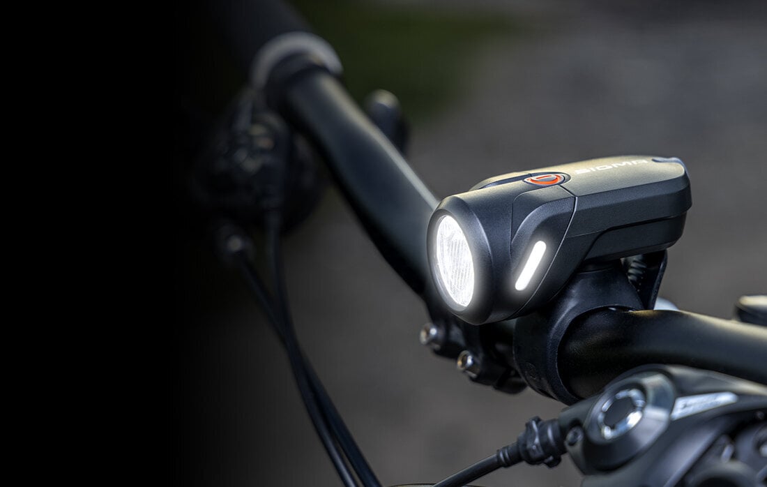 Priekinis dviračio žibintas Sigma Aura 35 USB kaina ir informacija | Žibintai ir atšvaitai dviračiams | pigu.lt