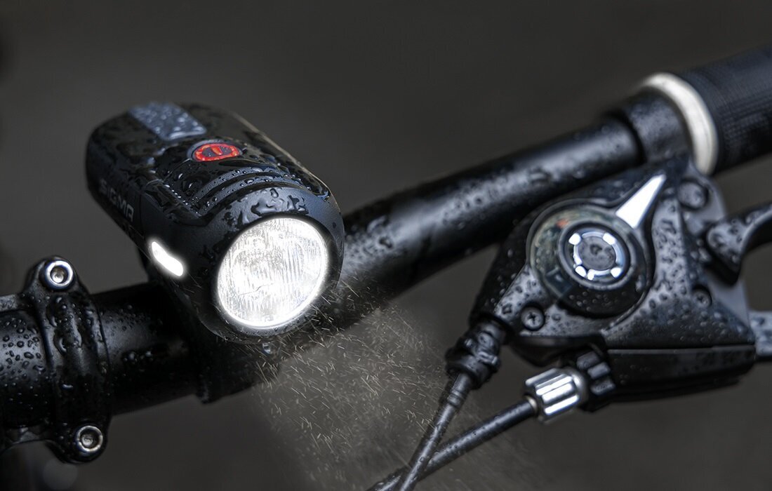 Priekinis žibintas Sigma Aura 45 USB kaina ir informacija | Žibintai ir atšvaitai dviračiams | pigu.lt
