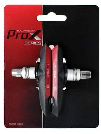Stabdžių kaladėlės ProX V-brake, 72 mm kaina ir informacija | Kitos dviračių dalys | pigu.lt