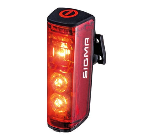 Galinis žibintas Sigma Blaze LED + Brake Light USB kaina ir informacija | Žibintai ir atšvaitai dviračiams | pigu.lt