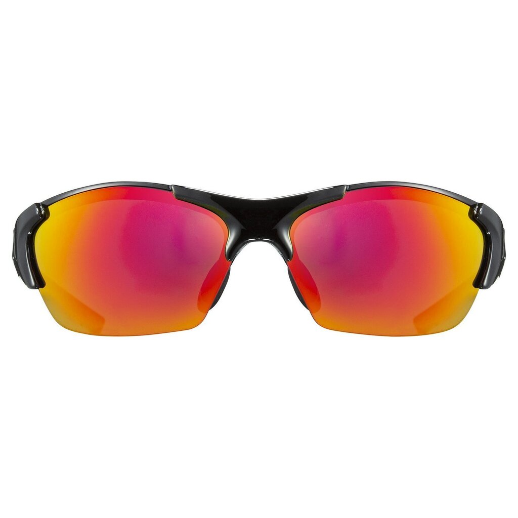 Sportiniai akiniai Uvex Blaze III, juodi/raudoni kaina ir informacija | Sportiniai akiniai | pigu.lt
