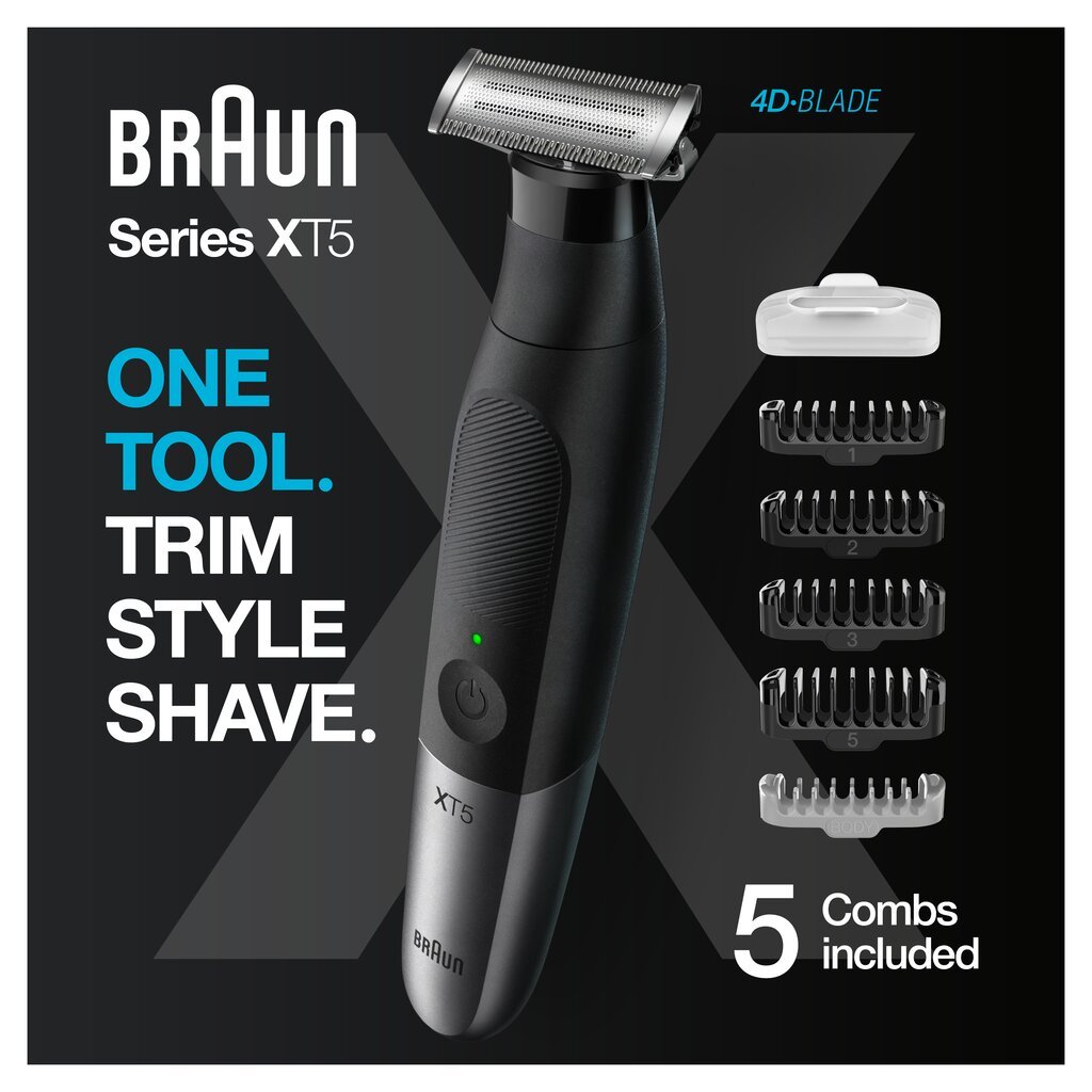 Braun Series X XT5100 kaina ir informacija | Barzdaskutės | pigu.lt