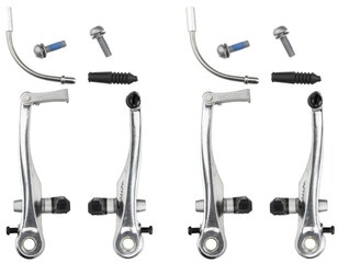Stabdžių komplektas Saccon Italy V-brake, 110 mm цена и информация | Другие запчасти для велосипеда | pigu.lt