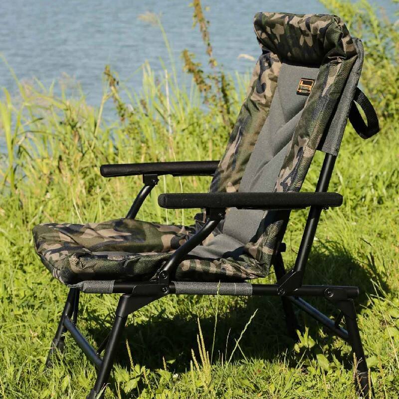 Žvejybinė Kėdė Prologic Avenger Comfort Camo 65046 kaina ir informacija | Turistiniai baldai | pigu.lt