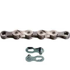 KMC X-9 114-gauge 9-piece chain, gray with clasp box цена и информация | Другие запчасти для велосипеда | pigu.lt