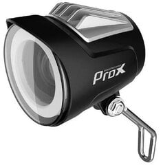 Priekinis žibintas ProX Mirach LED 20Lux, juodas kaina ir informacija | Žibintai ir atšvaitai dviračiams | pigu.lt