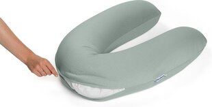 Чехол на подушку для кормления Doomoo Comfy Big Tetra Green, зеленый цвет, 180 см цена и информация | Подушки для беременных и кормящих | pigu.lt