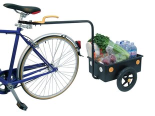 Krovininė dviračio priekaba Bellelli Mini, juoda kaina ir informacija | Dviračių priekabos, vėžimėliai | pigu.lt