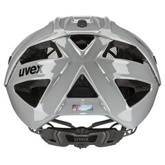 Велосипедный шлем Uvex Quatro, серый цвет цена и информация | Шлемы | pigu.lt