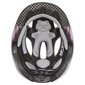 Vaikiškas dviratininko šalmas Uvex Oyo plum-dust, violetinis цена и информация | Šalmai | pigu.lt