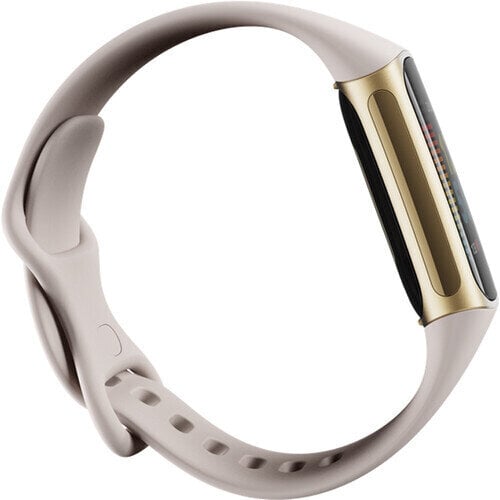 Fitbit Charge 5 Lunar White/Soft Gold FB421GLWT цена и информация | Išmaniosios apyrankės (fitness tracker) | pigu.lt