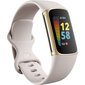 Fitbit Charge 5 Lunar White/Soft Gold FB421GLWT kaina ir informacija | Išmaniosios apyrankės (fitness tracker) | pigu.lt