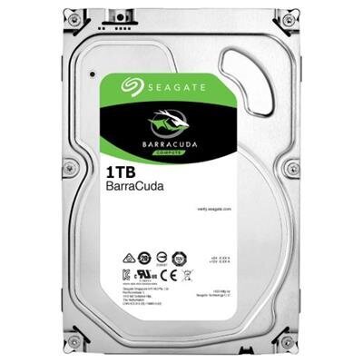 HDD vidinis kietasis diskas Vidinis kietasis diskas Seagate, HDD,  Barracuda, 1TB, SATA 3.0, 64 MB, 7200 rpm, Discs/Heads 1/2, 3,5'',  ST1000DM010 kaina | pigu.lt