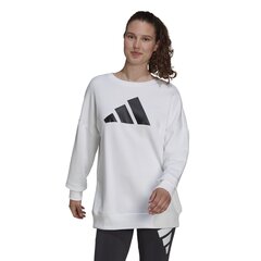 Džemperis moterims Adidas FI 3B CREWH240934064047365979, baltas kaina ir informacija | Džemperiai moterims | pigu.lt