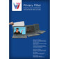 Monitoriaus privatumo filtras V7 PS23.6W9A2-2E цена и информация | Kompiuterių aušinimo ir kiti priedai | pigu.lt