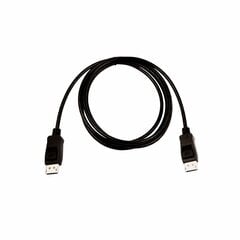 HDMI kabelis V7 V7DPPRO-2M-BLK, 2 m kaina ir informacija | Kabeliai ir laidai | pigu.lt