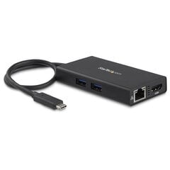 USB-концентратор Startech DKT30CHPD, 3 разъема цена и информация | Адаптеры, USB-разветвители | pigu.lt