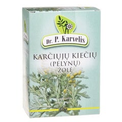 Arbata Dr. P. Karvelis Kartusis kietis, 50 g цена и информация |  Чаи и лекарственные травы | pigu.lt