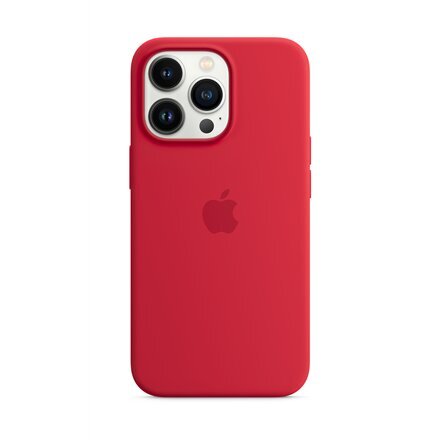 Apple Silicone Case MagSafe MM2L3ZM/A (PRODUCT)RED kaina ir informacija | Telefono dėklai | pigu.lt
