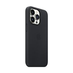 iPhone 13 Pro Leather Case with MagSafe, Midnight kaina ir informacija | Telefono dėklai | pigu.lt