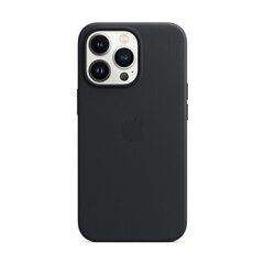 iPhone 13 Pro Leather Case with MagSafe, Midnight kaina ir informacija | Telefono dėklai | pigu.lt