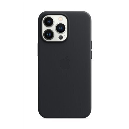 iPhone 13 Pro Leather Case with MagSafe, Midnight цена и информация | Telefono dėklai | pigu.lt