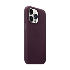 iPhone 13 Pro Leather Case with MagSafe, Dark Cherry kaina ir informacija | Telefono dėklai | pigu.lt
